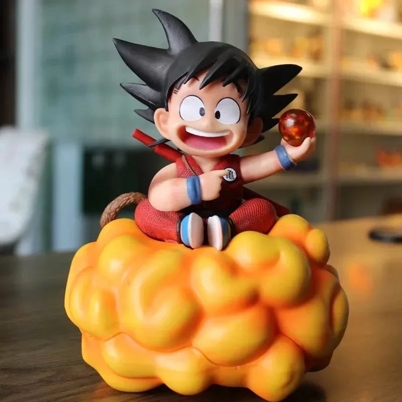 Figurine Goku enfant sur son nuage magique